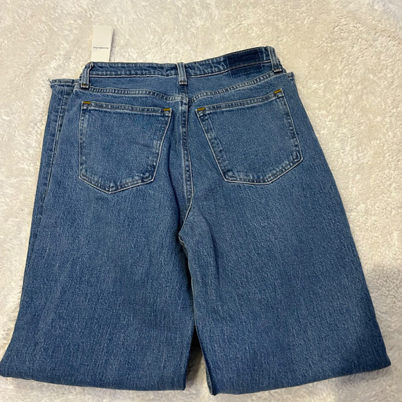 NWT Abercrombie & Fitch Women's Denim size 28 90s Relaxed High Rise Curve Love - Picture 3 of 7